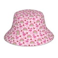 thumbnail image 1 of Kdxio Reflective Bucket Hat - Cute Flamingo Print Bucket Hat for Men,Women, 1 of 9
