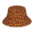 thumbnail image 1 of Kdxio Reflective Bucket Hat - Fall Leaves Print Bucket Hat for Men,Women, 1 of 1