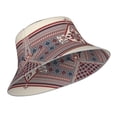 thumbnail image 1 of Kdxio Reflective Bucket Hat - Fashion Tatreez Print Bucket Hat for Men,Women, 1 of 1