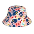 thumbnail image 1 of Kdxio Reflective Bucket Hat - Hand Painted Abstract Leopard Print Print Bucket Hat for Men,Women, 1 of 9