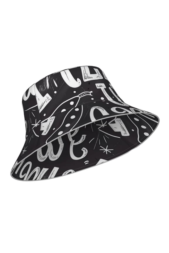 Reflective Bucket Hat - In Pizza We Crust Art Print Bucket Hat for Men,Women