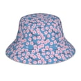 thumbnail image 1 of Kdxio Reflective Bucket Hat - Orchids Flowers Print Bucket Hat for Men,Women, 1 of 1