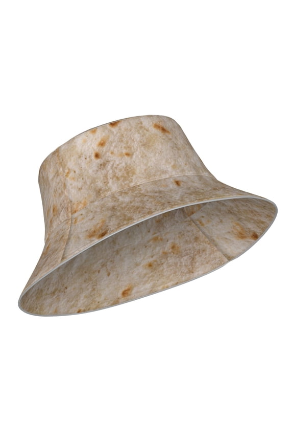 Reflective Bucket Hat - Tortilla Print Bucket Hat for Men,Women