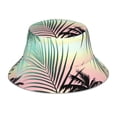 thumbnail image 1 of Kdxio Reflective Bucket Hat - Tropical Summer Palm Print Bucket Hat for Men,Women, 1 of 9