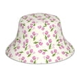 thumbnail image 1 of Kdxio Reflective Bucket Hat - Tulips Flowers Print Bucket Hat for Men,Women, 1 of 9