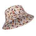 thumbnail image 1 of Kdxio Reflective Bucket Hat - Turkey And Thanksgiving2 Print Bucket Hat for Men,Women, 1 of 6