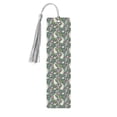 thumbnail image 1 of Kdxio Retro Bunny Floral Print Metal Tassel Bookmarks,Perfect Gift for Art Lovers and Bookworms Metal Bookmarks for Women, 1 of 8
