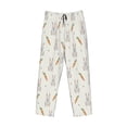 thumbnail image 1 of Kdxio Retro Rabbit Print Men's Sleep Pajama Pant Lounge Pants with Pockets, 1 of 8