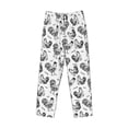 thumbnail image 1 of Kdxio Retro Rooster Print Men's Sleep Pajama Pant Lounge Pants with Pockets, 1 of 8