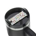 thumbnail image 1 of Kdxio Retro Style Name Plate Compatible Stanley Cups Name Tag Acrylic Nameplate Tumbler Lid Topper for Cup Accessories, 1 of 9