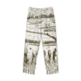 thumbnail image 1 of Kdxio Rice Harvest Print Men's Sleep Pajama Pant Lounge Pants with Pockets, 1 of 8