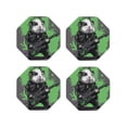 thumbnail image 1 of Kdxio Rock Guitar Guinea Pig Funny Coasters,4 Pcs Leather Coasters,Housewarming Gifts,Protect Furniture from Water Marks Scratch and Damage, 1 of 6