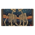 thumbnail image 1 of Kdxio Romantic Skeletons Under Moon Print Large Gaming Mouse Pad,Non-Slip Base,Water Resist Keyboard Pad for Gamer,Office & Home,29.5 x 15.8 in, 1 of 6