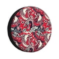 thumbnail image 1 of Kdxio Rooster Head for Tire Cover Wheel Protectors Tyre Covers Weatherproof Wheel Covers Universal Fit for Trailer Rv SUV Truck Camper Travel Trailers 17 inch, 1 of 5