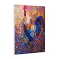 thumbnail image 1 of Kdxio Rooster Oil Painting Pattern Canvas Wall Art 12x16 Inches - Waterproof HD Print Solid Wood Frame for Living Room & Bathroom,Vertical, 1 of 8