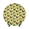 thumbnail image 1 of Kdxio Roosters In Farm Bone China Decorative Plate Ceramic Decorative Plate for Home Office Wall Stand Decorative Plates for Home Bedroom-10in, 1 of 6