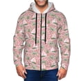 thumbnail image 1 of Kdxio Sailboats And Palm Tree Print Men Hoodies Casual Hoodies for Men with Zip Pockets Full Zip Long Sleeve Sweatshirt Sports Hooded Jacket-XX-Large, 1 of 5
