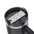 thumbnail image 1 of Kdxio Sailing Marine Travel Name Plate Compatible Stanley Cups Name Tag Acrylic Nameplate Tumbler Lid Topper for Cup Accessories, 1 of 9