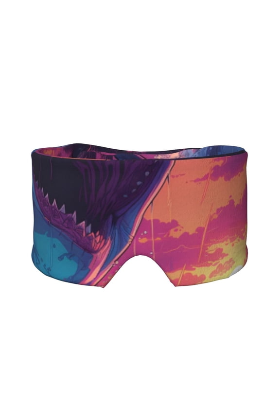 Scarfs for Women Lightweight Print Hawaiian Island Beach Shark Pattern Scarf Shawl Fashion Scarves Sunscreen Shawls