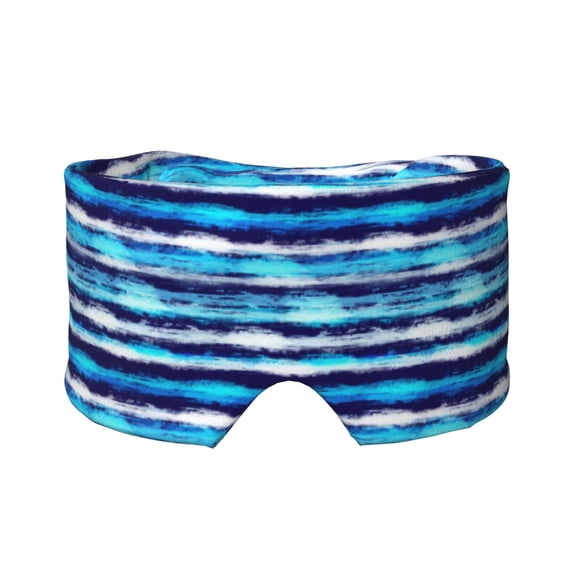 Kdxio Scarfs for Women Lightweight Print Ice Blue Stripes Pattern Scarf Shawl Fashion Scarves Sunscreen Shawls