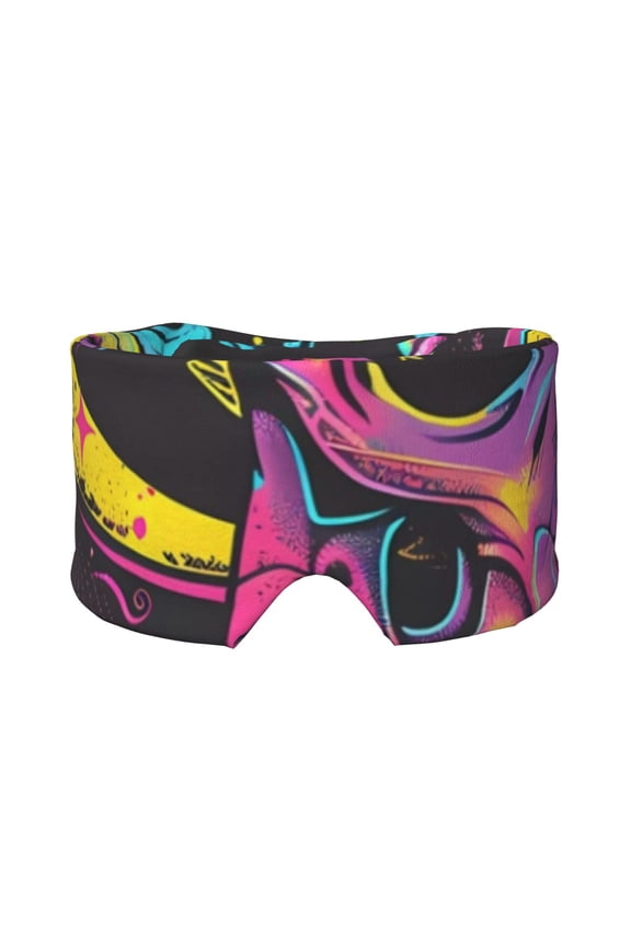 Scarfs for Women Lightweight Print Neon Gothic Skull Moon Pattern Scarf Shawl Fashion Scarves Sunscreen Shawls