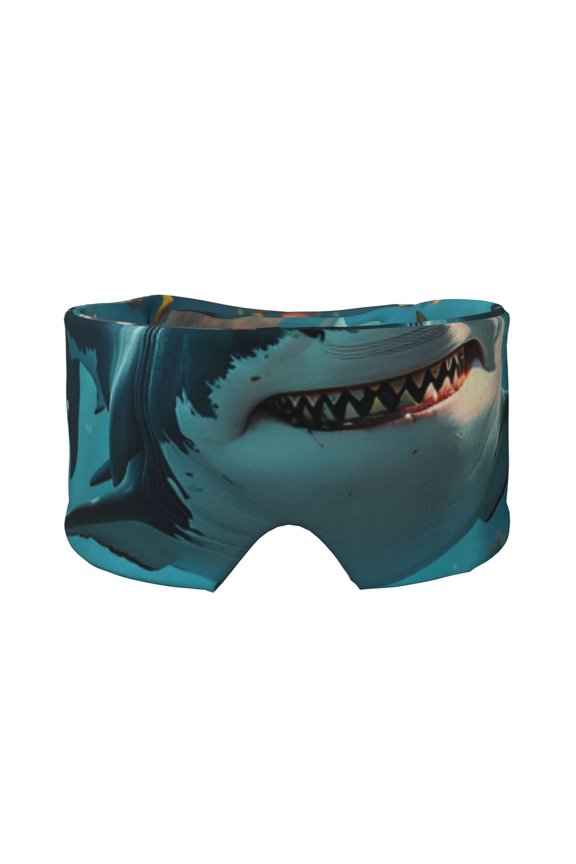 Scarfs for Women Lightweight Print Realistic Ocean Shark Pattern Scarf Shawl Fashion Scarves Sunscreen Shawls