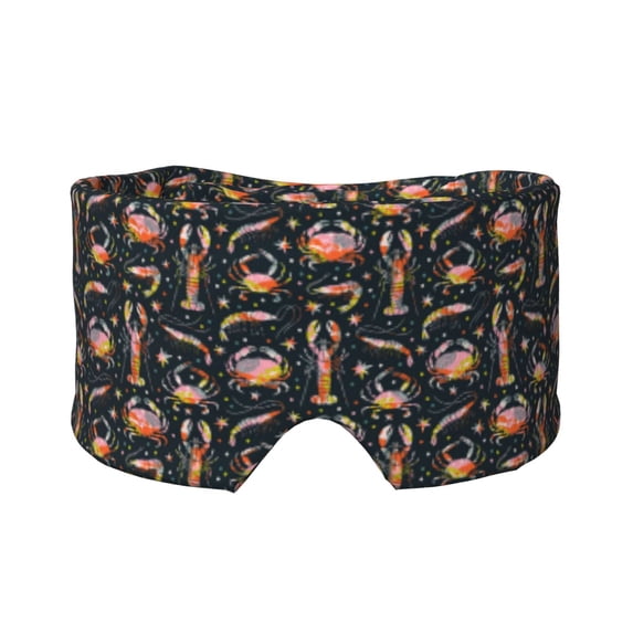 Kdxio Scarfs for Women Lightweight Print Various Crustaceans Pattern Scarf Shawl Fashion Scarves Sunscreen Shawls