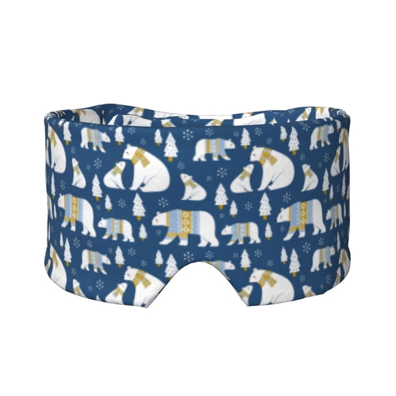 Kdxio Scarfs for Women Lightweight Print cute winter bear Pattern Scarf Shawl Fashion Scarves Sunscreen Shawls