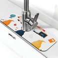 thumbnail image 1 of Kdxio School Cute Gnomes Pattern Non-Slip Diatom Mud Faucet Drain Pad,Self Absorbent Mat for Kitchen Sink for Variety Kitchen & Bathroom Countertops, 1 of 7