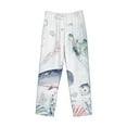 thumbnail image 1 of Kdxio Sea Animals Print Men's Sleep Pajama Pant Lounge Pants with Pockets, 1 of 8