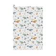 thumbnail image 1 of Kdxio Sea Creatures Pattern Golf Towel (24" X 16") with Carabiner Clip - The Convenient Golf Cleaning Towel, 1 of 8