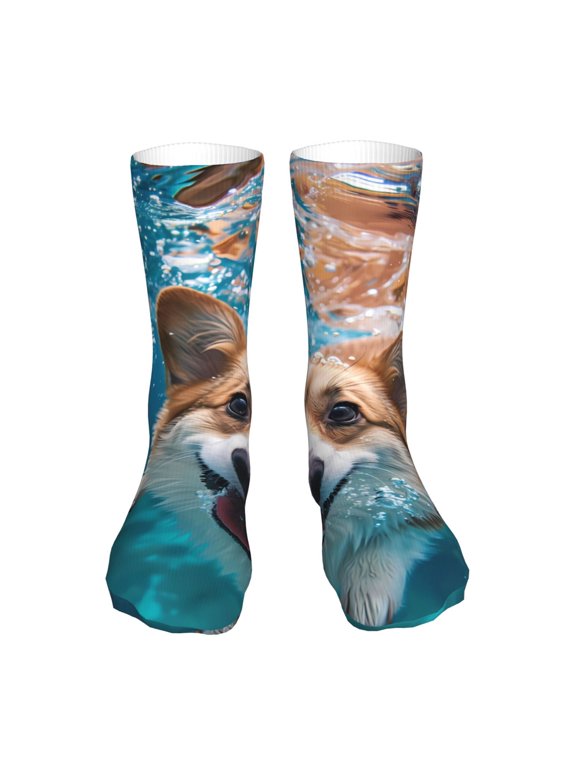 Sea Swimming Corgi