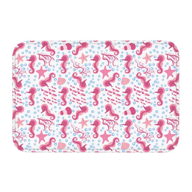 Kdxio Seahorse and Starfish,16" x 24", NonSlip Front Door Mats,Outdoor