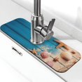 thumbnail image 1 of Kdxio Shells and Starfish Pattern Non-Slip Diatom Mud Faucet Drain Pad,Self Absorbent Mat for Kitchen Sink for Variety Kitchen & Bathroom Countertops, 1 of 7