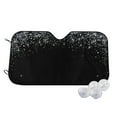 thumbnail image 1 of Kdxio Silver Glitter1 Print Windshield Sun Shade,UV Rays and Sun Heat Protection,Sunshade for Car Windshield,Car Shade Front Windshield -, 1 of 6