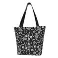 thumbnail image 1 of Kdxio Skeletons Dancing Women Reusable Grocery Bags Foldable Ripstop,Reusable Shopping Bags for Shopping,Gym,Gift, 1 of 5