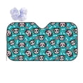 thumbnail image 1 of Kdxio Skull Cat Print Front Windshield Sun Shade,Folding Auto Sunshade for Car Truck SUV-Medium, 1 of 7