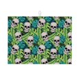 thumbnail image 1 of Kdxio Skull and Palm Leaves for Dish Drying Mat,24*18 inch Absorbent Dish Drainer Kitchen Counter,Large Size Dish Drying Pad for Countertops,Draining Racks, 1 of 9