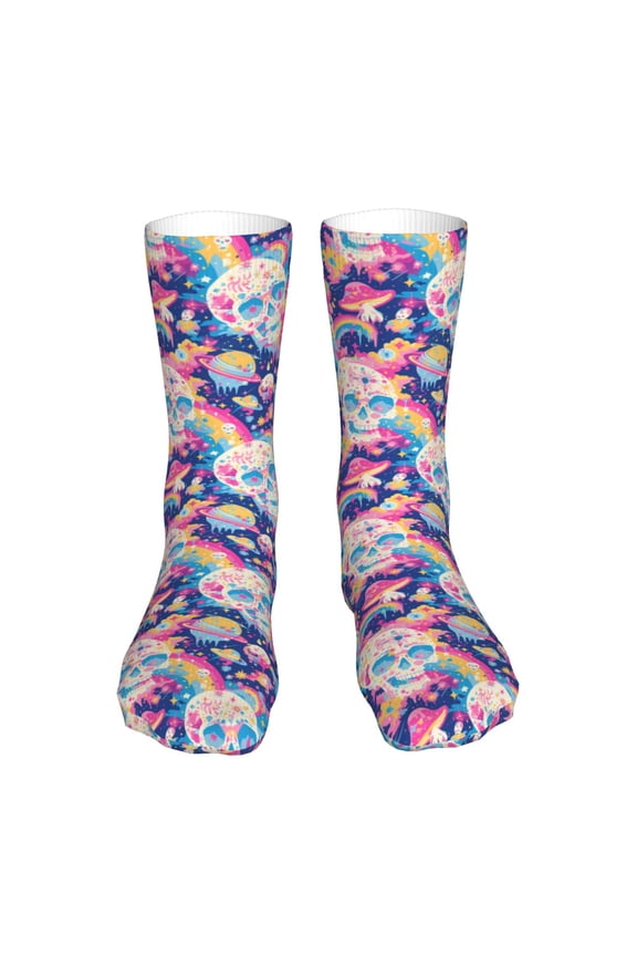 Skull rainbow color space