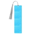 thumbnail image 1 of Kdxio Sky Blue Glitter Print Metal Tassel Bookmarks,Perfect Gift for Art Lovers and Bookworms Metal Bookmarks for Women, 1 of 8
