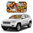 thumbnail image 1 of Kdxio Sloth on the Branch Print Windshield Sun Shade, Foldable Sun Blocker for Car,Truck,SUV Automotive Interior Sun Protection,Reflective Shade for Front Windshield(Small), 1 of 7