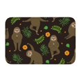 thumbnail image 1 of Kdxio Sloth Doing Yoga,16" x 24", Non-Slip Front Door Mats,Outdoor Welcome Mat Washable, 1 of 1