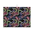thumbnail image 1 of Kdxio Snake And Flower for Dish Drying Mat,24*18 inch Absorbent Dish Drainer Kitchen Counter,Large Size Dish Drying Pad for Countertops,Draining Racks, 1 of 9