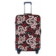 thumbnail image 1 of Kdxio Snake And Rose Pattern Luggage Cover for Travel,Elastic and Durable,Fits 18-32 Inch,-No luggage included, 1 of 8