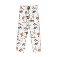 thumbnail image 1 of Kdxio Snake Print Men's Sleep Pajama Pant Lounge Pants with Pockets, 1 of 8