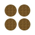 thumbnail image 1 of Kdxio Snake Skin Funny Coasters,4 Pcs Leather Coasters,Housewarming Gifts,Protect Furniture from Water Marks Scratch and Damage, 1 of 8