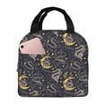 thumbnail image 1 of Kdxio Snake Sleep Print Insulated Lunch Bag,Reusable Tote Lunch Box for Women Men,Leakproof Cooler Lunch Bags for Work Office Travel Picnic, 1 of 6