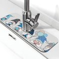thumbnail image 1 of Kdxio Snow Gnome for Winter Pattern Non-Slip Diatom Mud Faucet Drain Pad,Self Absorbent Mat for Kitchen Sink for Variety Kitchen & Bathroom Countertops, 1 of 7