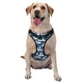 thumbnail image 1 of Kdxio Snow Penguin Print No Pull Dog Harness Adjustable Reflective Oxford Easy Control Medium Large Dog Harness for Training and Everyday-, 1 of 8