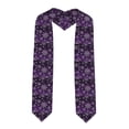 thumbnail image 1 of Kdxio Snowflake Gradient Purple Graduation Stole Class, Graduation Sash, Unisex Adult 36" Academic Commencements-Sharp Corner, 1 of 7